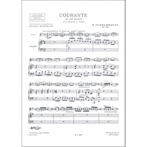 Courante Violon-Piano
